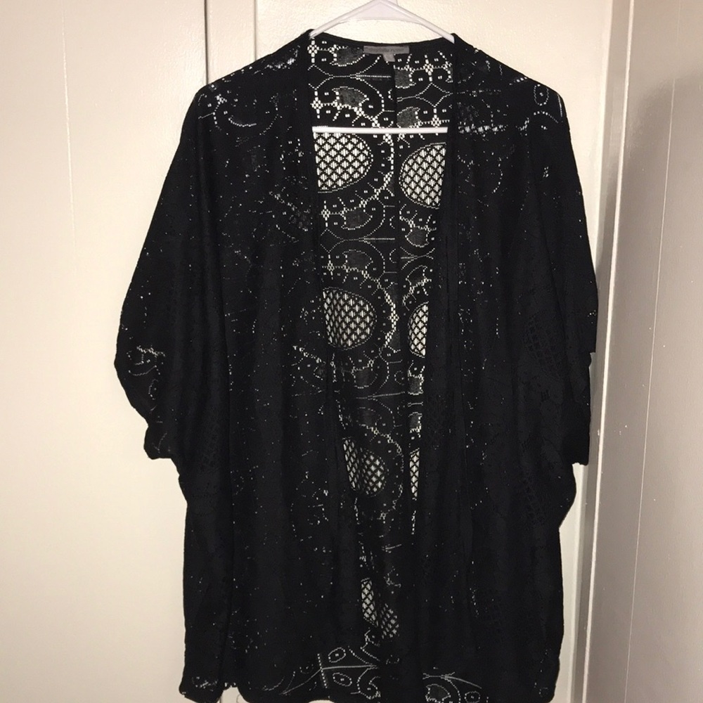 Short sleeve cover up.